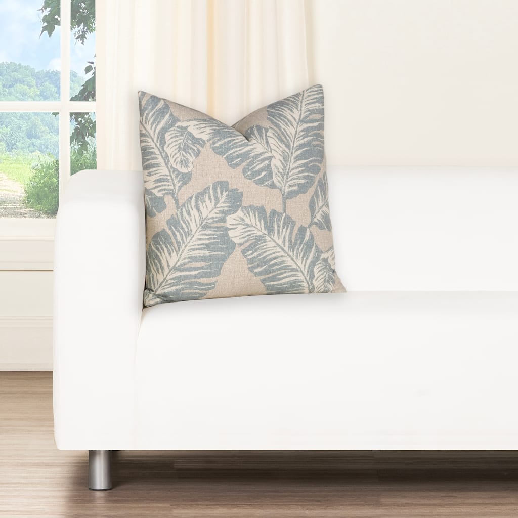Magnolia Tropical Tapestry Washed Cotton Accent Pillow