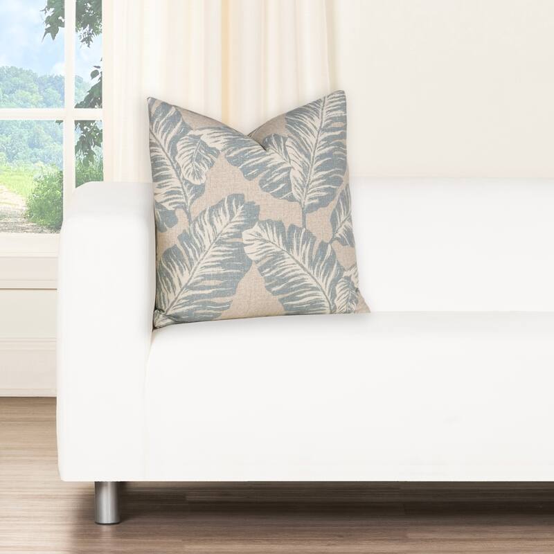 Magnolia Tropical Tapestry Washed Cotton Accent Pillow