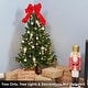 preview thumbnail 3 of 24, Sunnydaze Unlit Artificial Tannenbaum Christmas Tree - Green