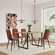 preview thumbnail 9 of 62, Modern Upholstered Dining Chairs Set of 4