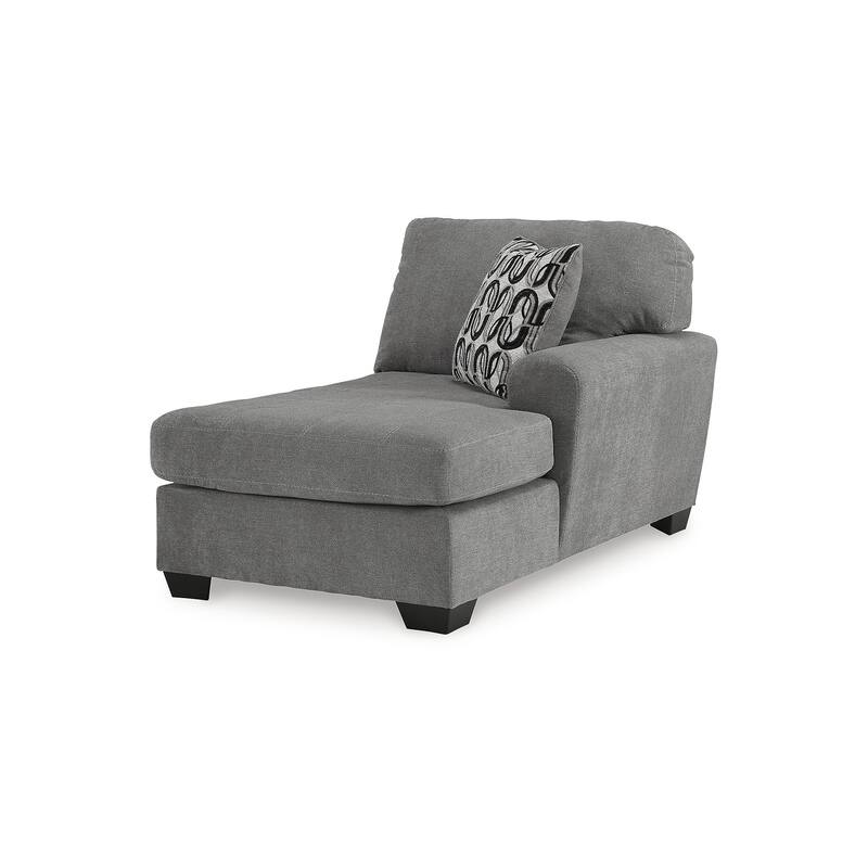 Signature Design by Ashley Birkdale Court Gray 3-Piece Sectional with Chaise