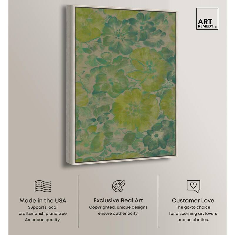 Verdigris Vista Canvas by Art Remedy
