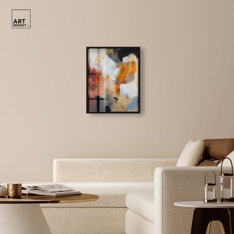 Earth and Fire I Shadowbox by Art Remedy