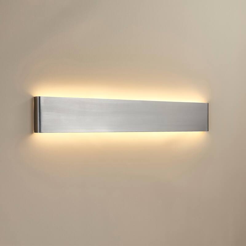Long Streak Led Wall Sconce 24 Inch Black