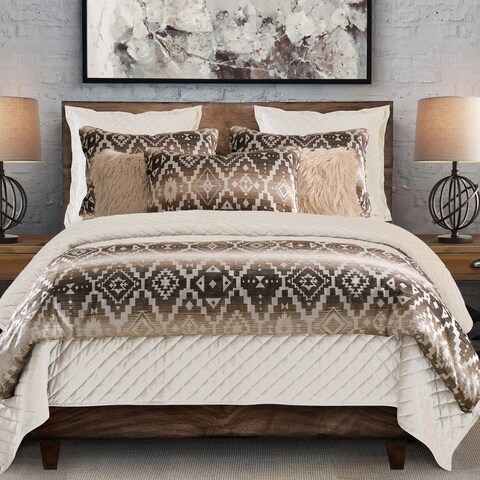 Paseo Road by HiEnd Accents Chalet Aztec Duvet Cover, 1PC