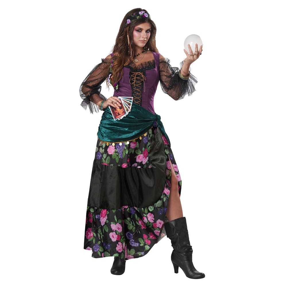 Shop Womens Mystical Charmer Bohemian Gypsy Costume Overstock