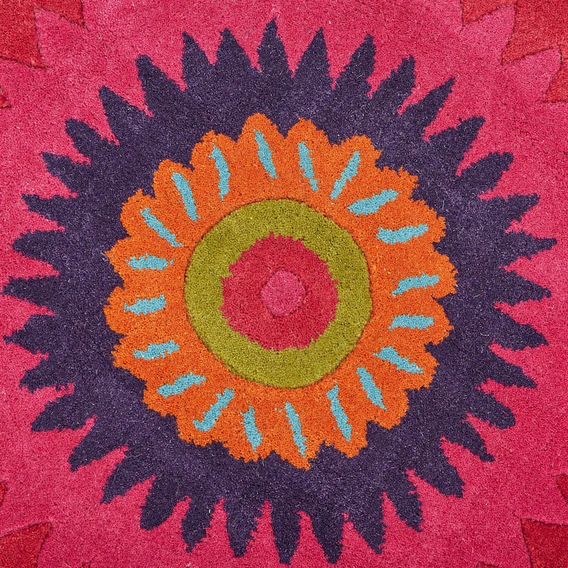 Sevita Vibra Contemporary Hand-Rufted Wool Indoor Area Rug