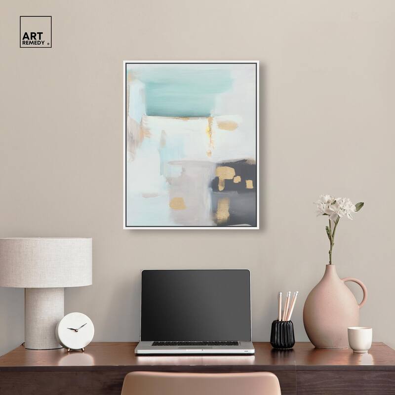 Misty Luxe III Canvas by Art Remedy