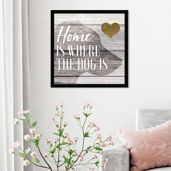 Dog sayings deals wall art