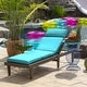 preview thumbnail 11 of 86, Arden Selections Leala Texture Outdoor Chaise Lounge Cushion