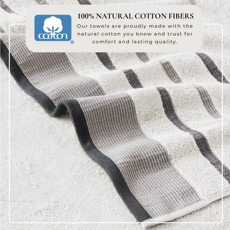 Linery & Co. Luxury Cotton Decorative Towel Set.