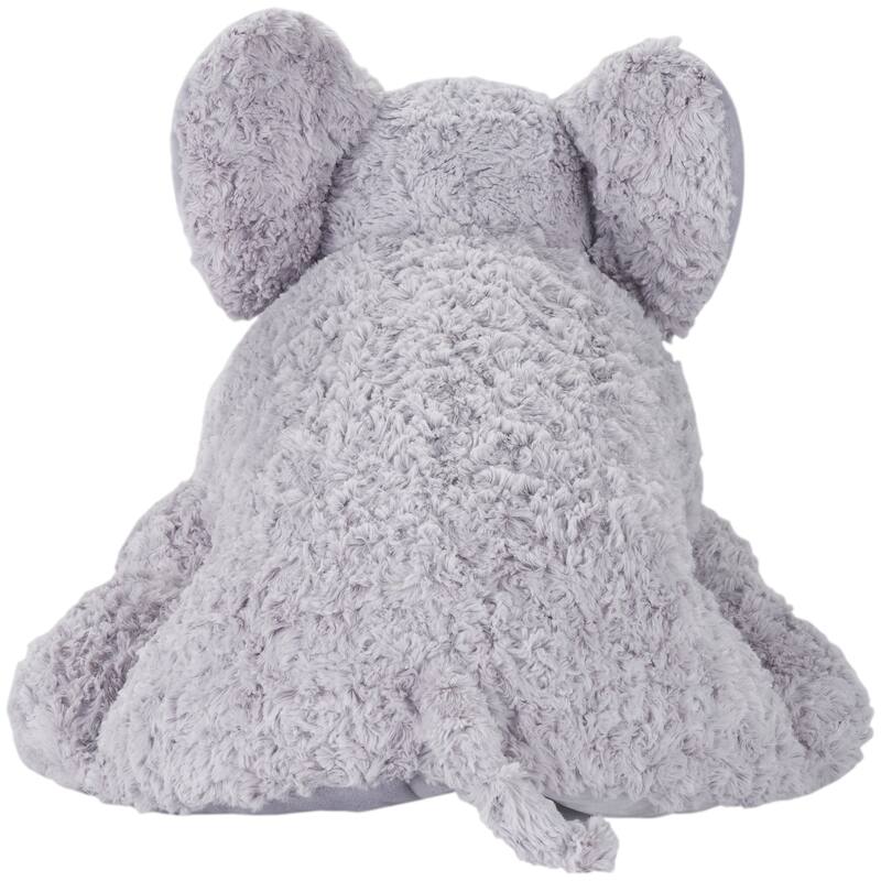Mina Victory Plush Lines Animals Grey Throw Pillow