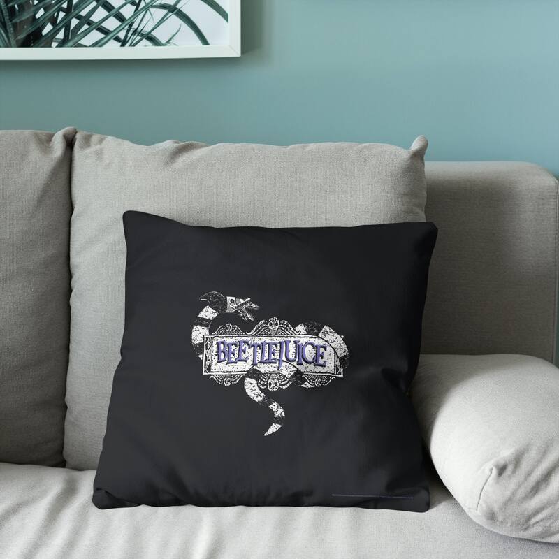 Warner Brothers Beetlejuice 18 Inch Throw Pillow