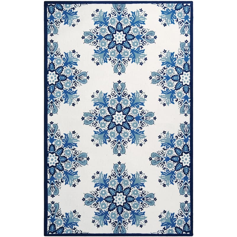 SAFAVIEH Handmade Chelsea Jakobina French Country Wool Rug