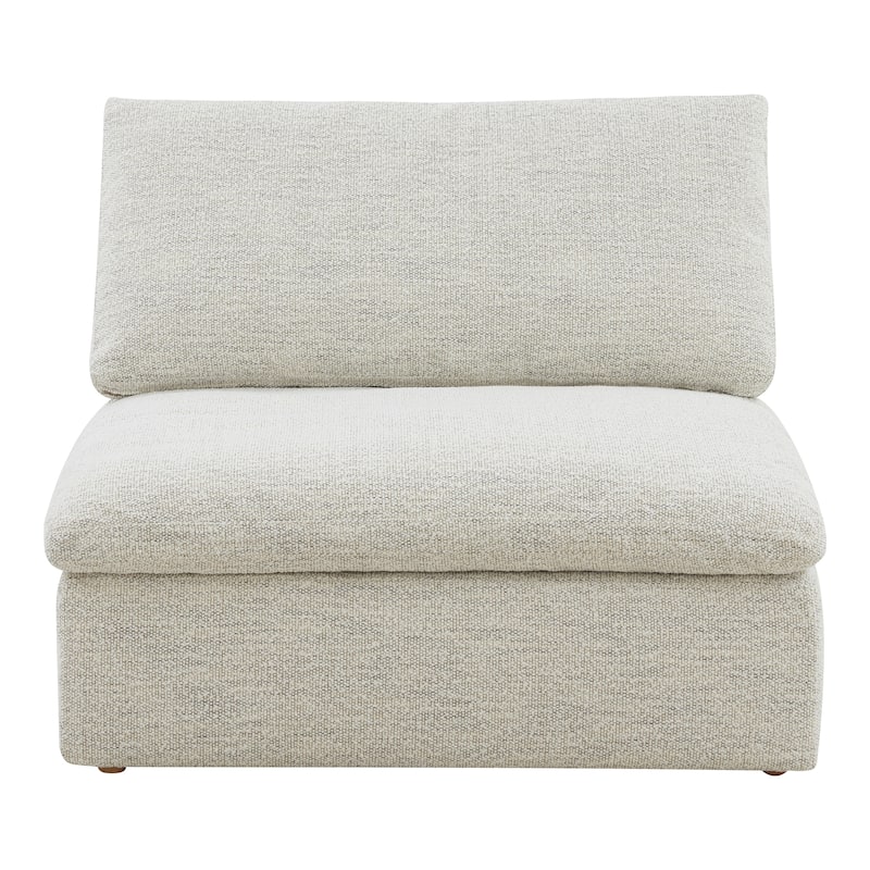 Aurelle Home Corbin Modern Modular Sectional Piece - Slipper Chair