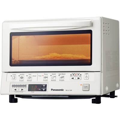 Panasonic FlashXpress Toaster Oven - White - 12.38"H x 14.13"L x 13"W