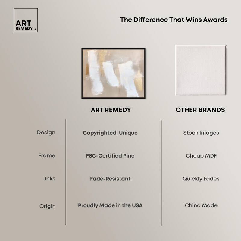 Reduced to Form I Canvas by Art Remedy