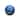 Madagascar Sapphire Decorative Metal Orbs- Small