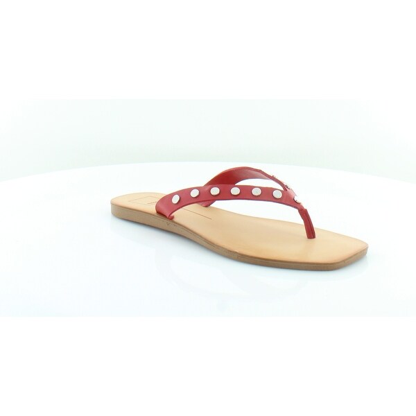 dolce vita red sandals