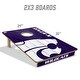 preview thumbnail 2 of 5, Kansas State Wildcats NCAA Tailgate Cornhole Board Set