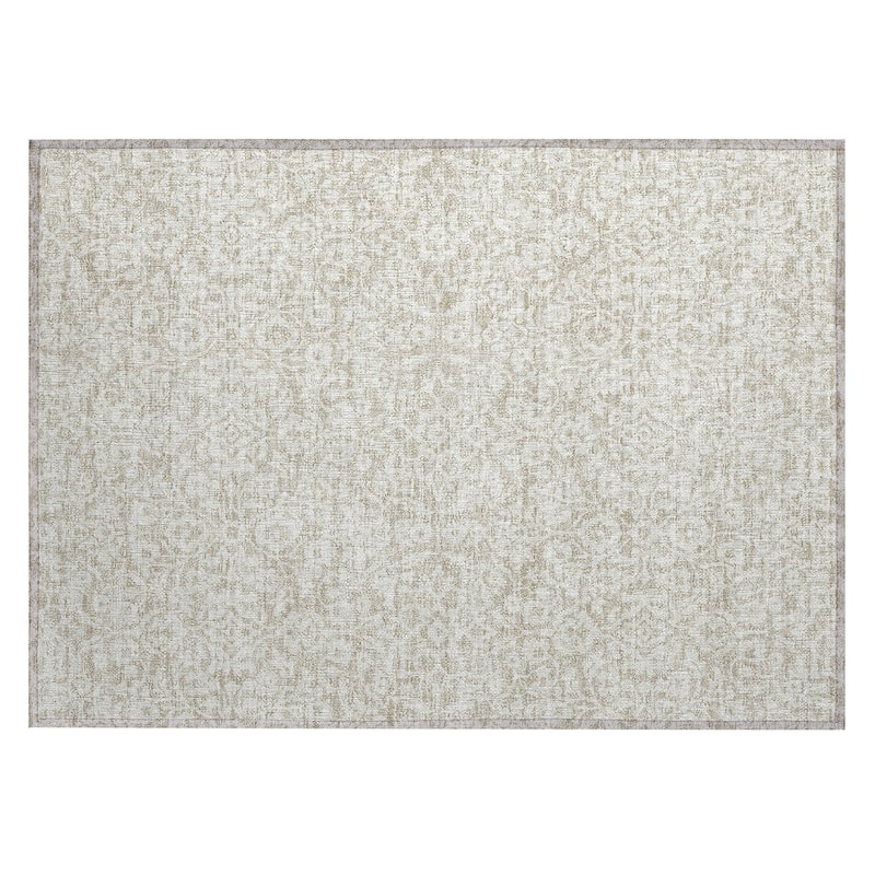 Machine Washable Indoor/ Outdoor Chantille Traditional Farmhouse Rug
