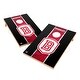 preview thumbnail 1 of 3, Vintage Bradley University Braves Regulation 2x4 Cornhole Set