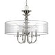 preview thumbnail 7 of 5, Luxury Cosmopolitan Chandelier, 20"H x 22"W, with Traditional Style, Polished Nickel, by Urban Ambiance - 20H x 22W x Dep