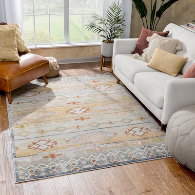 Well Woven Omaha Alu Moroccan Tribal Area Rug