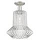 Option Brushed Satin Nickel / Clear Fluted