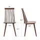preview thumbnail 2 of 6, Burris 17"Wide Spindle Wood Dining Chairs