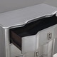 preview thumbnail 6 of 4, Silver Orchid Arlen Traditional Silver 5-drawer Chest