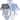 Hudson Baby Infant Boy Cotton Long-Sleeve Bodysuits 5pk, Handsome Fella