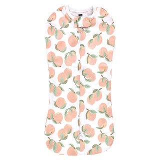 Hudson Baby Infant Girl Sleep Pod, Peach, 0-2 Months - Peach - 0-2 Months