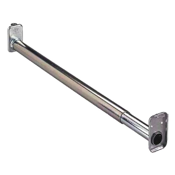 Wall mounted sales closet rod