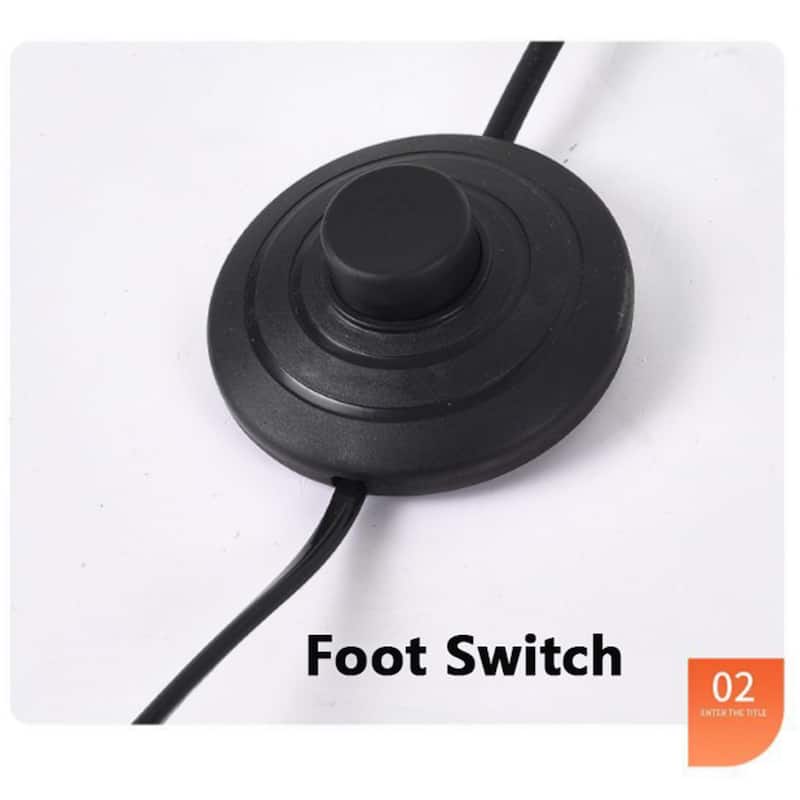 69Inch LED Column Floor Lamp with Three Color Light Adjustment