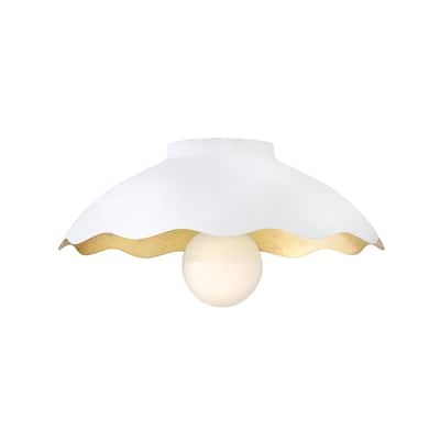 Lark 84241 Darla 15" Wide Flush Mount Ceiling Fixture