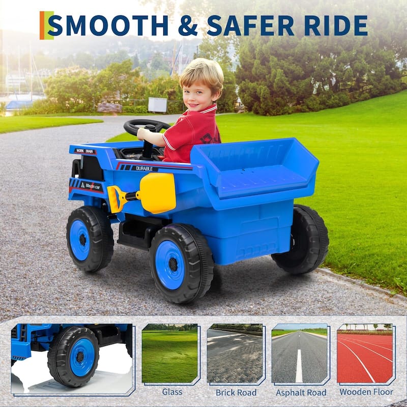 Ride on Dump Truck for Kids 3-8