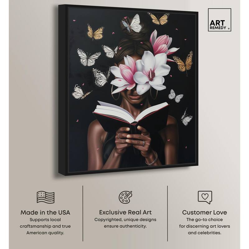 Pages of Flight Canvas by Art Remedy