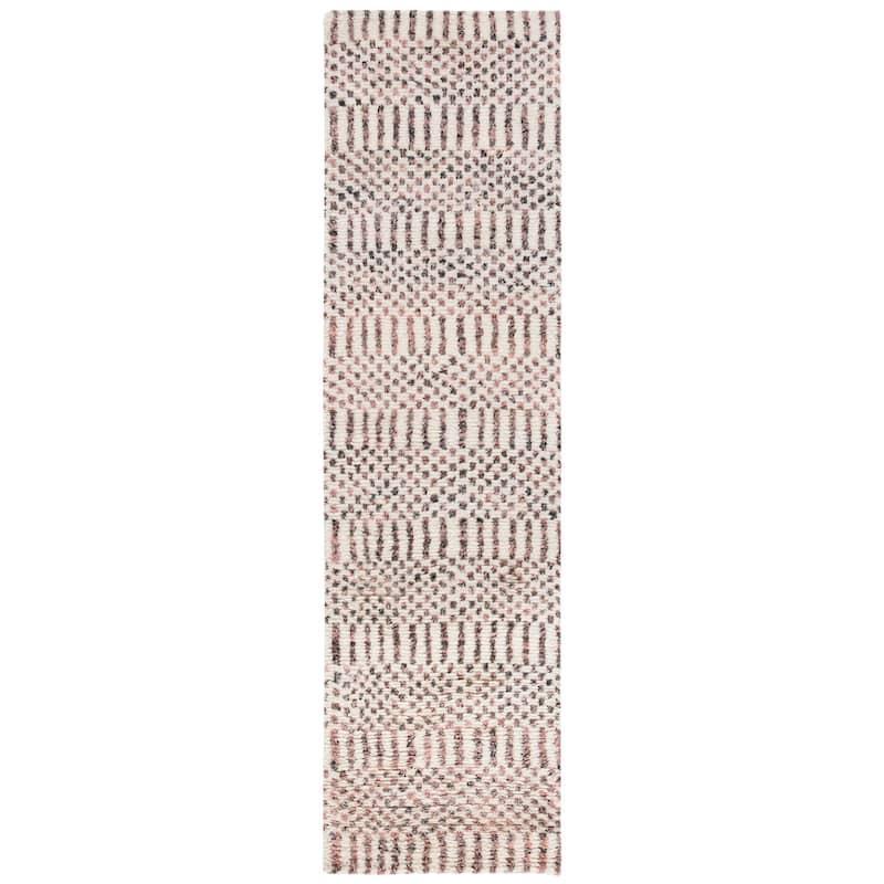 SAFAVIEH Hand-Knotted Casablanca Miens Boho Wool Rug