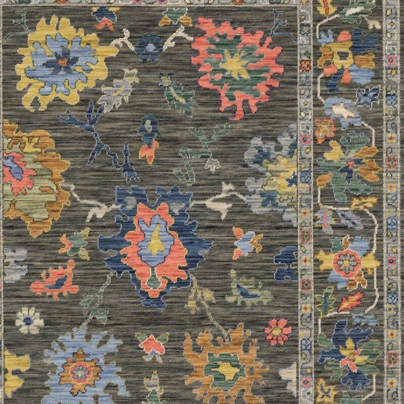 HomeRoots Oriental Traditional Rectangle Area Rug