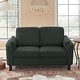preview thumbnail 19 of 40, 59.06" Loveseat Sofa with Soft Handrest Black