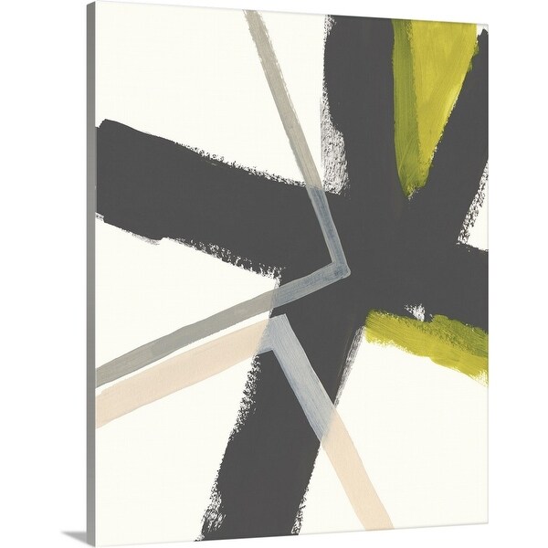 "Linear Pulse II" Canvas Wall Art
