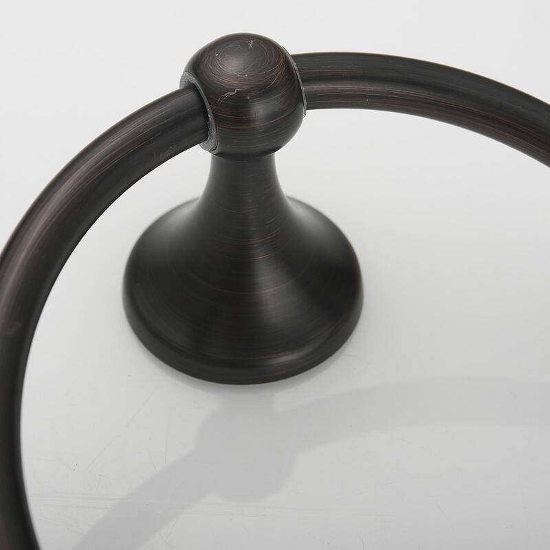 Bathroom Wall Mounted Towel Ring Stainless Steel - Oil Rubbed Bronze