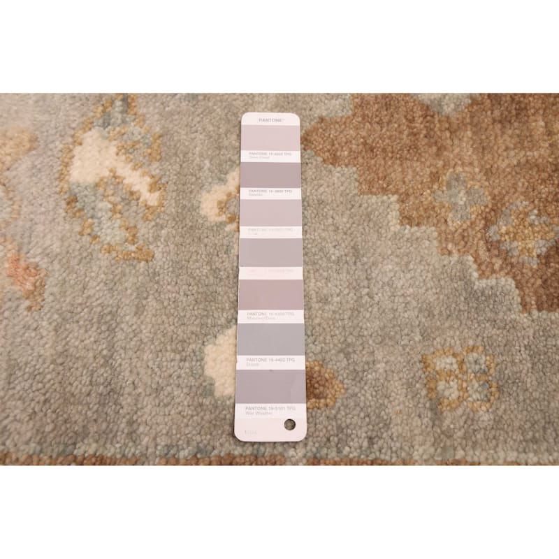 ECARPETGALLERY Hand-knotted Jules Serapi Grey Wool Rug - 8'2 x 10'0