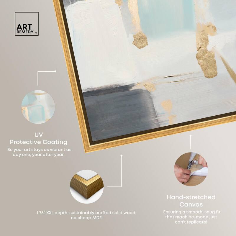 Pale Radiance I Canvas by Art Remedy
