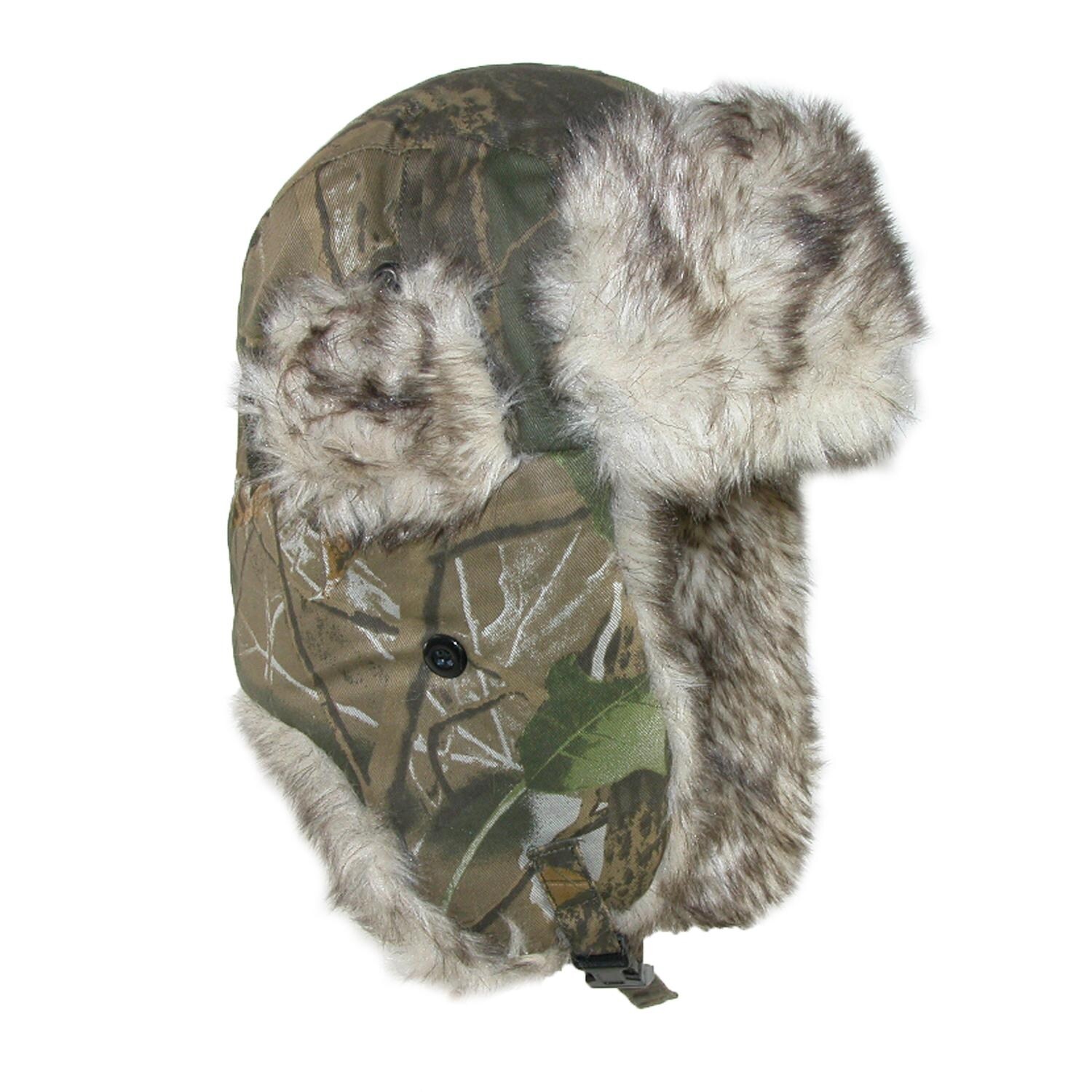 Shop Ctm Men S Camo Winter Aviator Hat With Ear Flaps Overstock 14281732