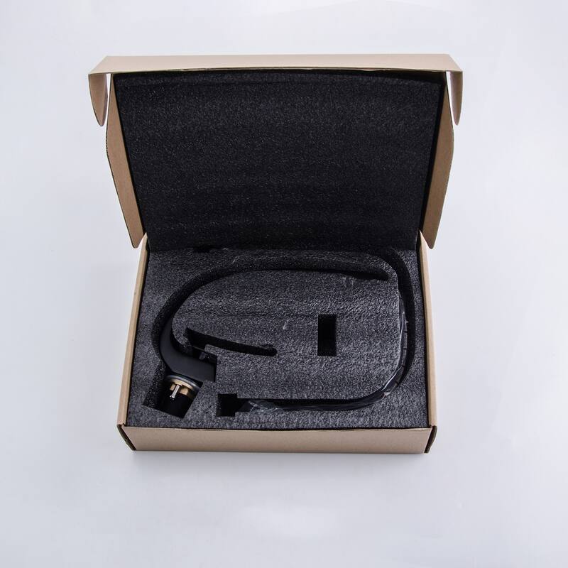 Single Hole Bathroom Faucet with 6 inch Cover - 6.8*6.5*9.2