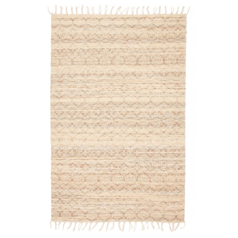 Sienna Beige Rug 4'10" x 7'7" - 4'10 x 7'7 - Beige - 4'10 x 7'7
