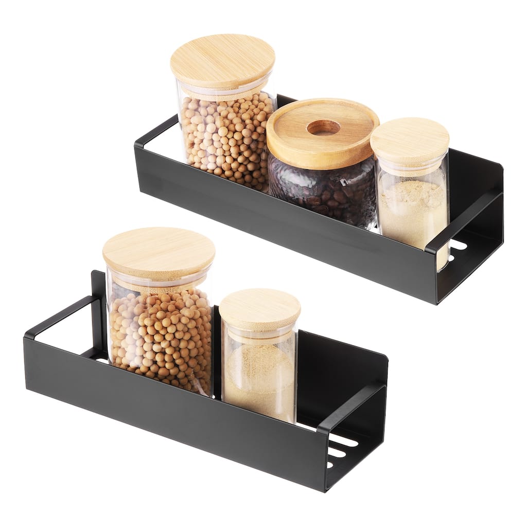 4pcs Magnetic Spice Rack Organizer for Refrigerator