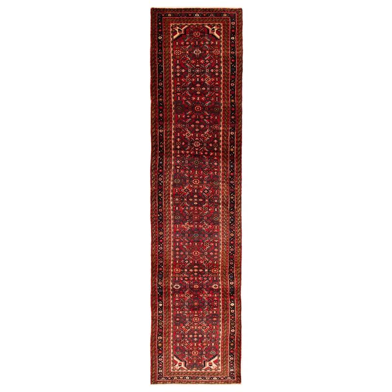 Andelz Red Rug 3'3" x 14'7" - 3'3 x 14'7 - Red - 3'3 x 14'7